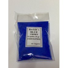 Reckitt's Blue Crown ( azuleno, azulillo ) con instrucciones