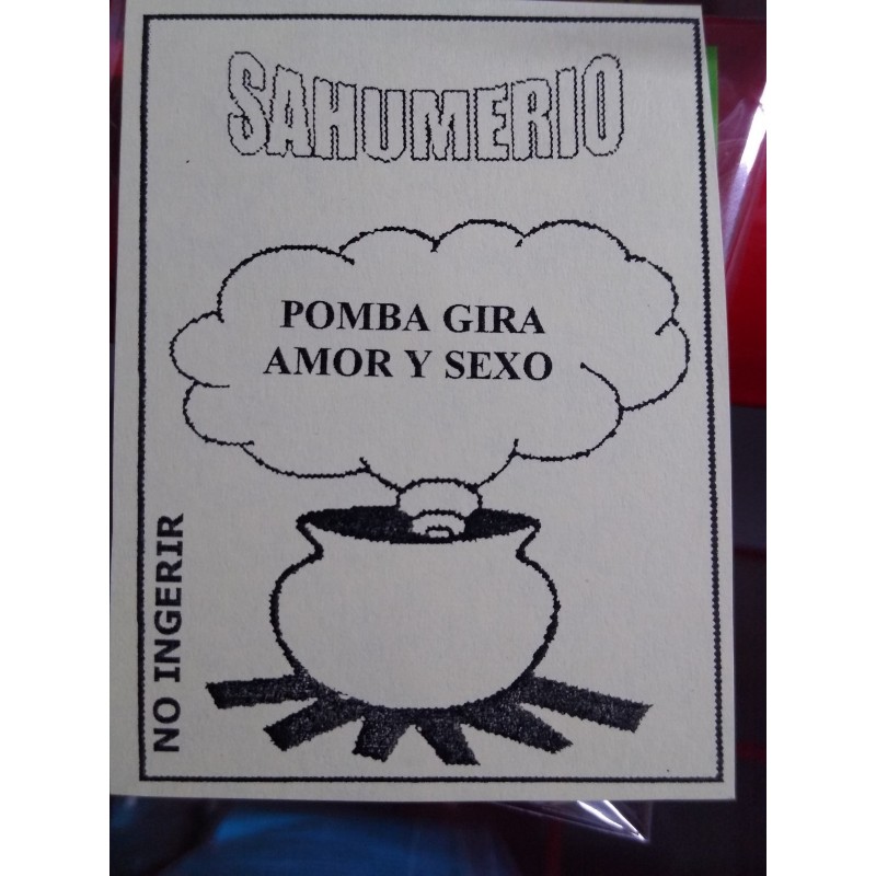Sahumerio Pomba Gira (Sahumerios esotéricos)