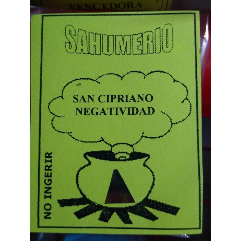 Sahumerio San Cipriano (Sahumerios esotéricos)