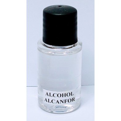 Alcohol alcanfor, botella 20 ml (Aceites esotéricos)