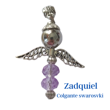colgante Swarosvki, Angel/Arcángel Zadquiel, (Amuletos y talismanes)