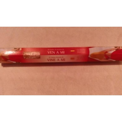 Incienso Ven amí, en varillas( para atraer a la persona amada) (Incienso nacional)