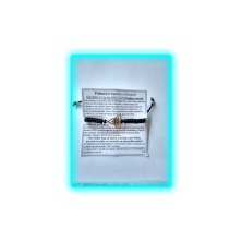 Pulsera triqueta plateada, cordon negro ajustable (Amuletos y talismanes)