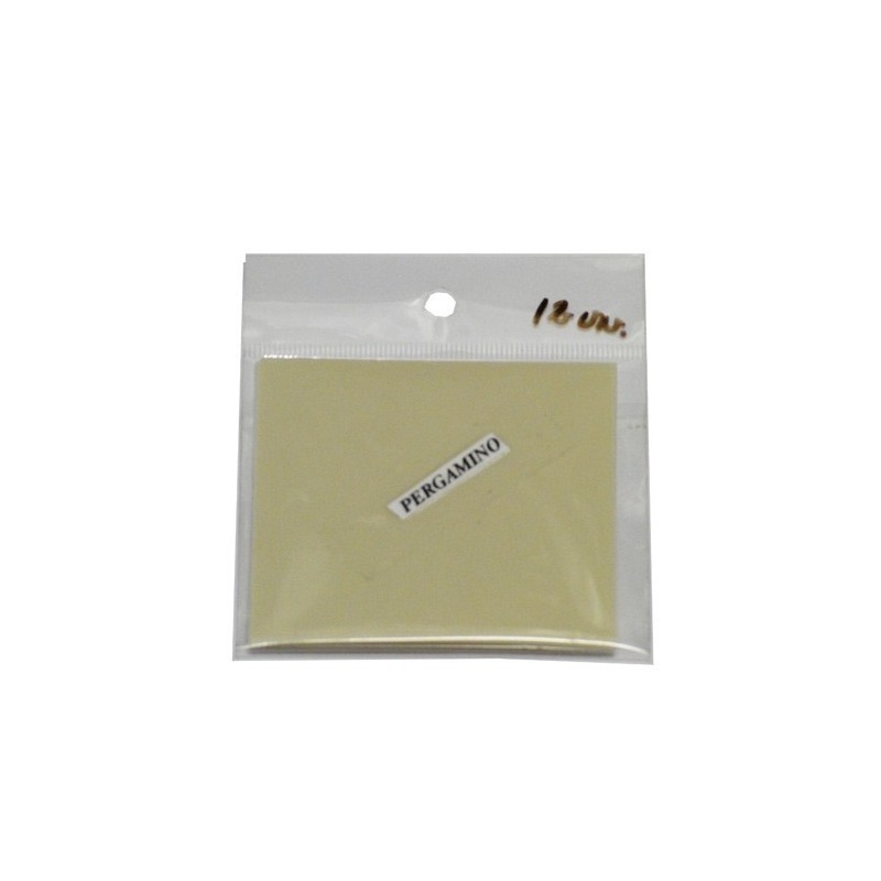 Pergamino vegetal, paquete 3 unidades, cuadrado (Tintas mágicas)