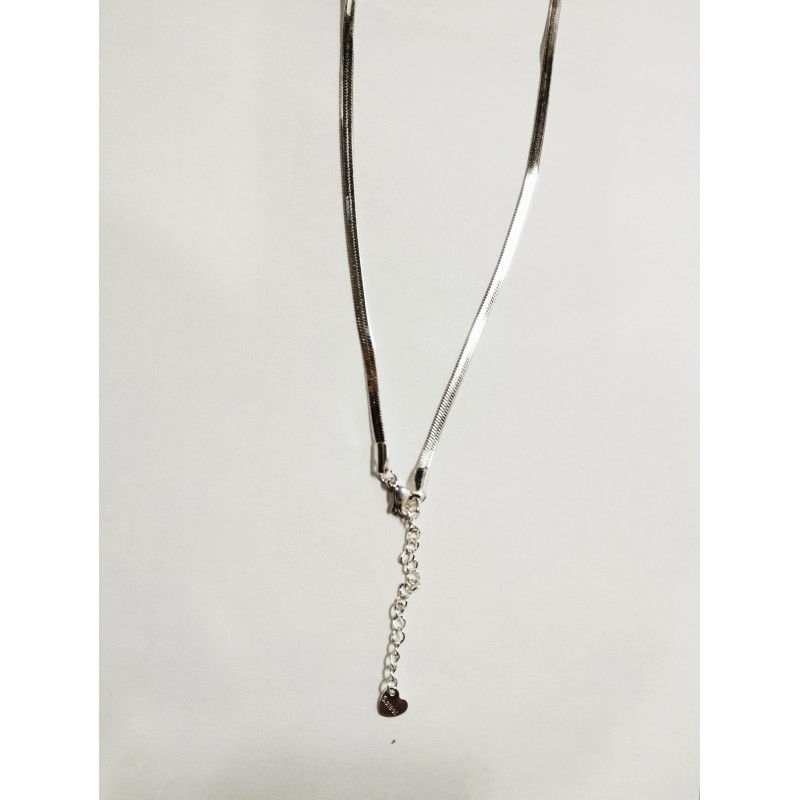 Cadena cordón de acero 50 cm largo