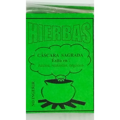 Cáscara sagrada ( hierbas importación )