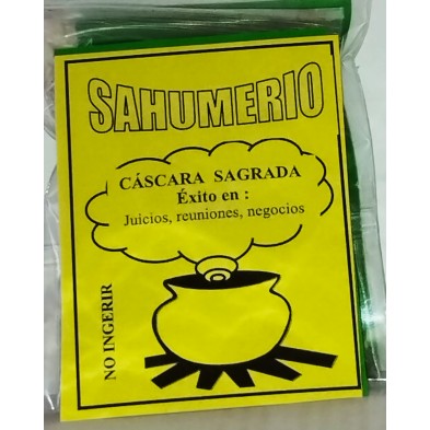 Sahumerio Cáscara Sagrada