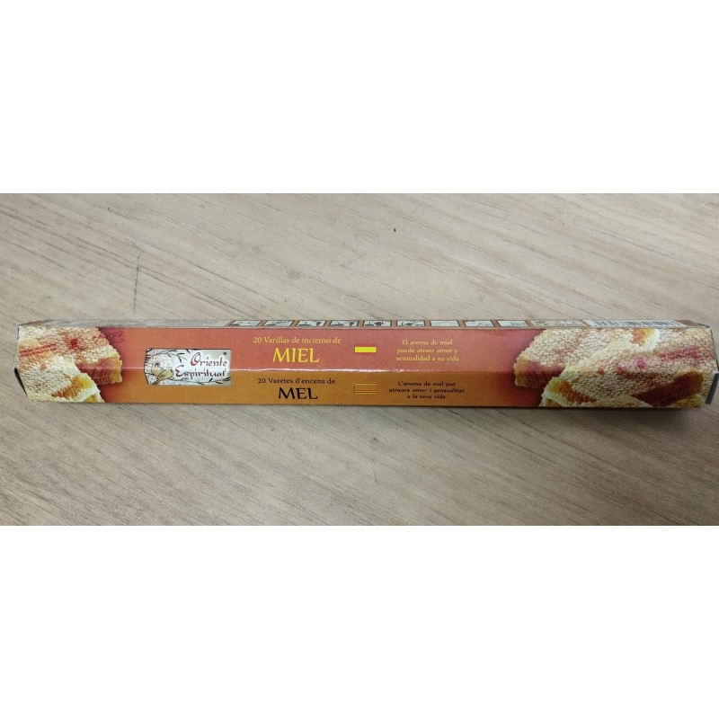 Incienso Miel varillas (20 unidades)